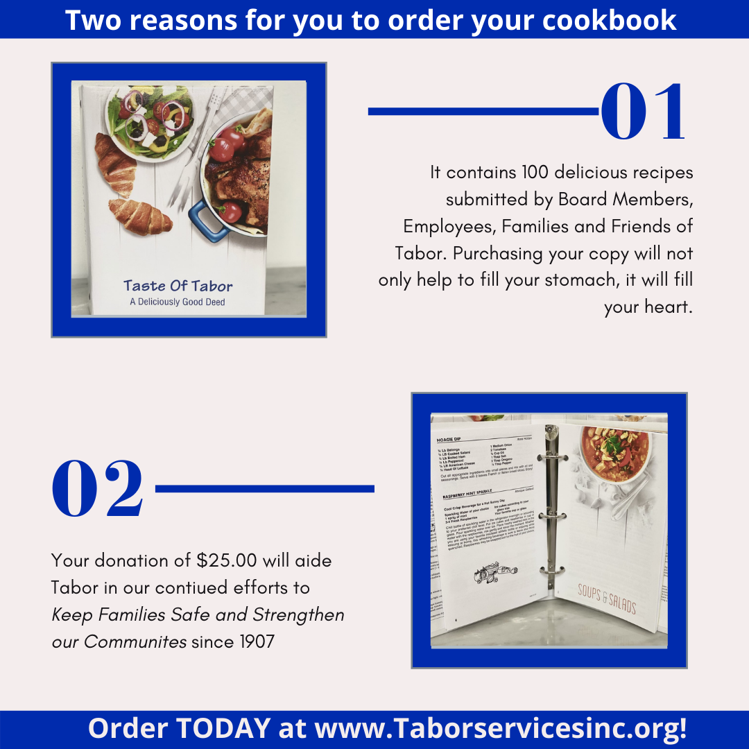 Cookbook flyer